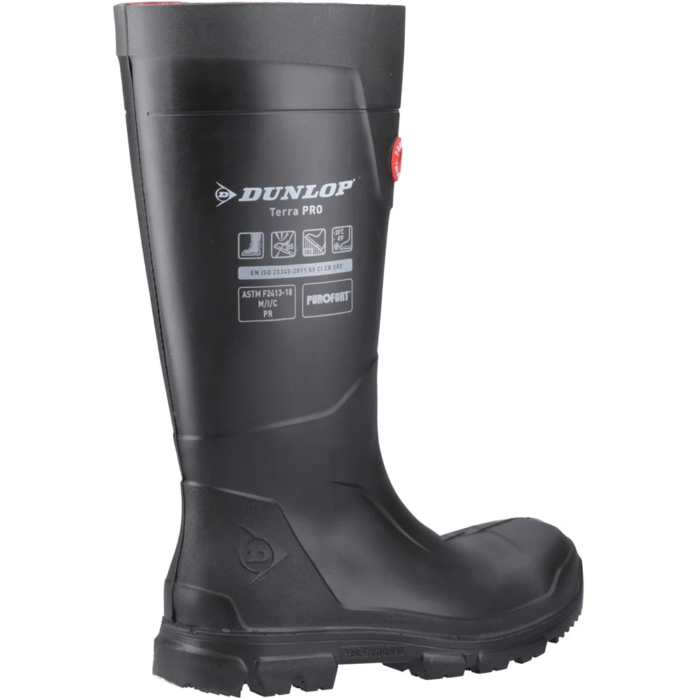 Dunlop TerraPro Full Safety Wellington - Image 2