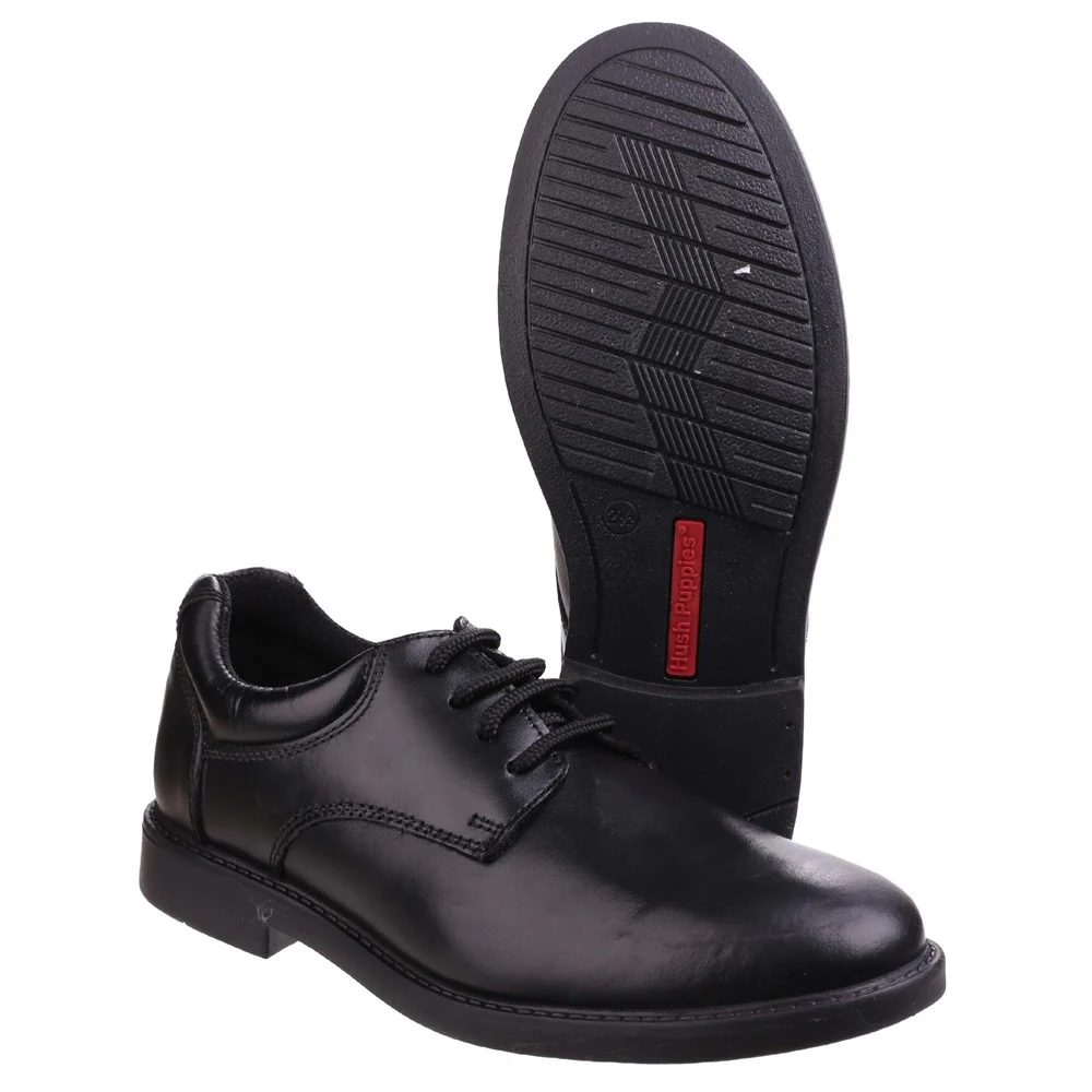 Hush Puppies Tim Junior School Shoes - Image 3