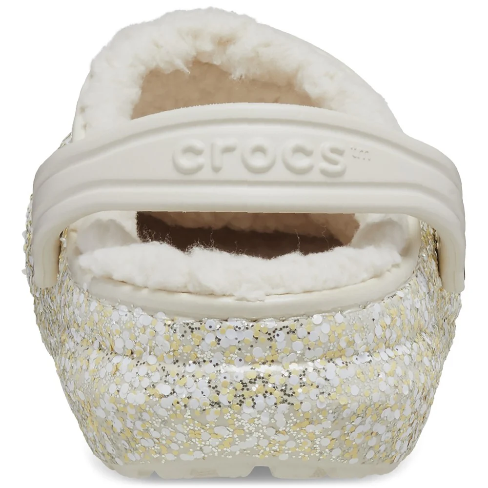 Crocs Toddler Classic Glitter Lined Clog - Image 2