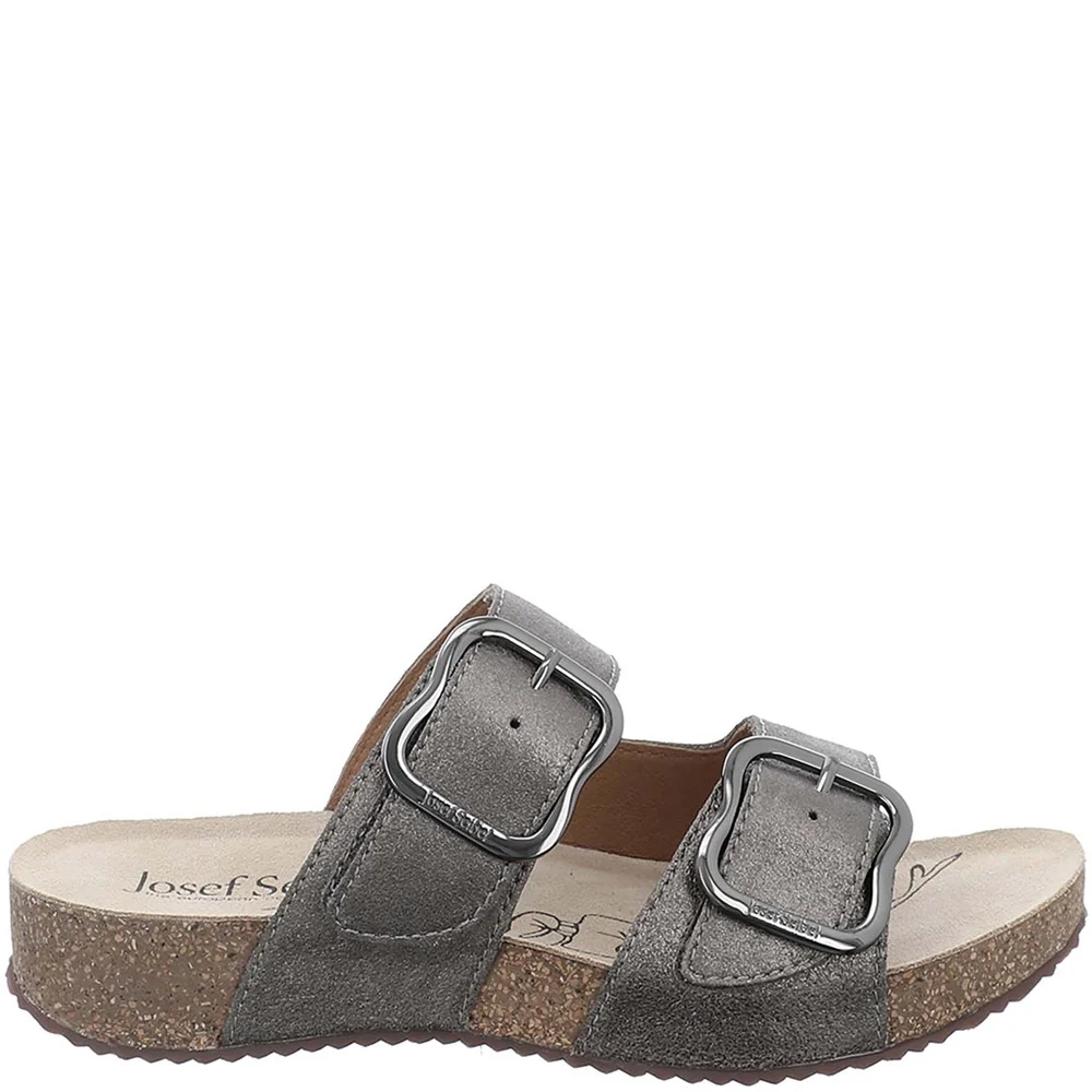 Josef Seibel Tonga slip-on leather sandal - Image 3