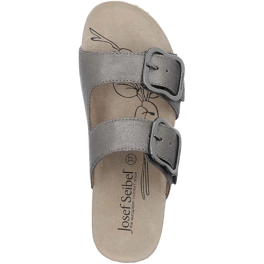 Josef Seibel Tonga slip-on leather sandal - Image 4