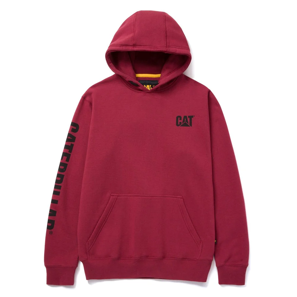 Caterpillar Trademark Banner Hooded Sweatshirt - Image 5