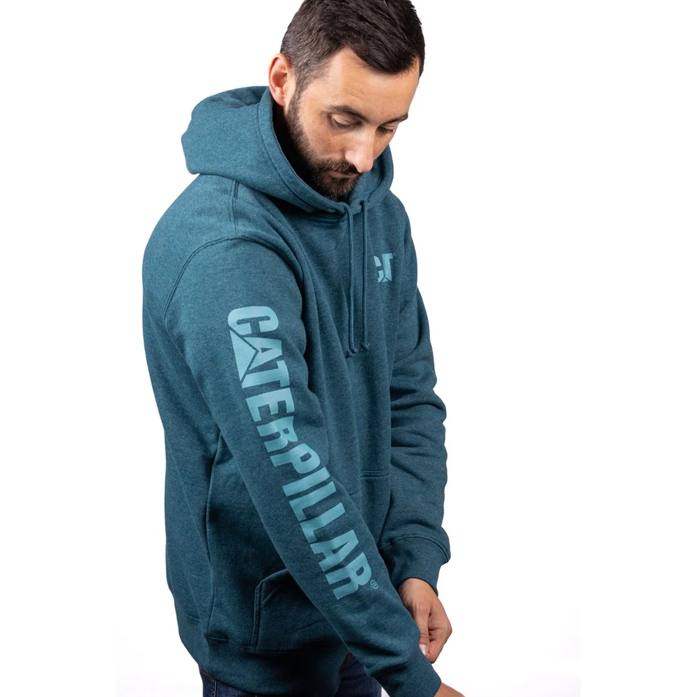 Caterpillar Trademark Banner Hooded Sweatshirt - Image 7