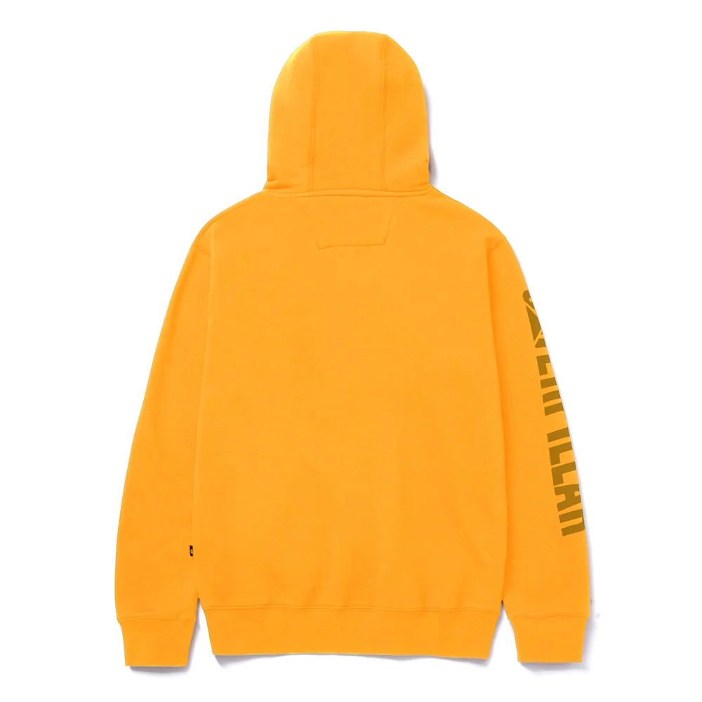 Caterpillar Trademark Banner Hooded Sweatshirt - Image 7