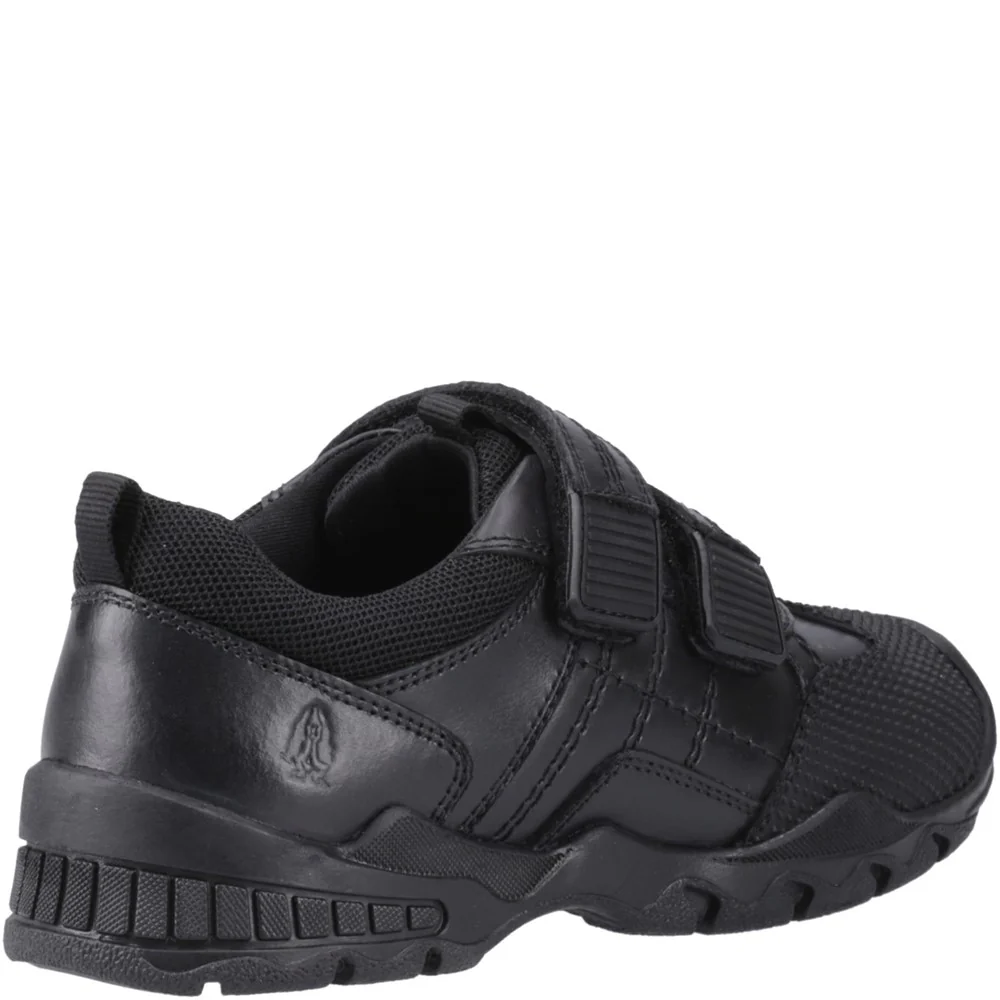 Hush Puppies Tristen Touch Fastening Junior School Shoes - Image 2