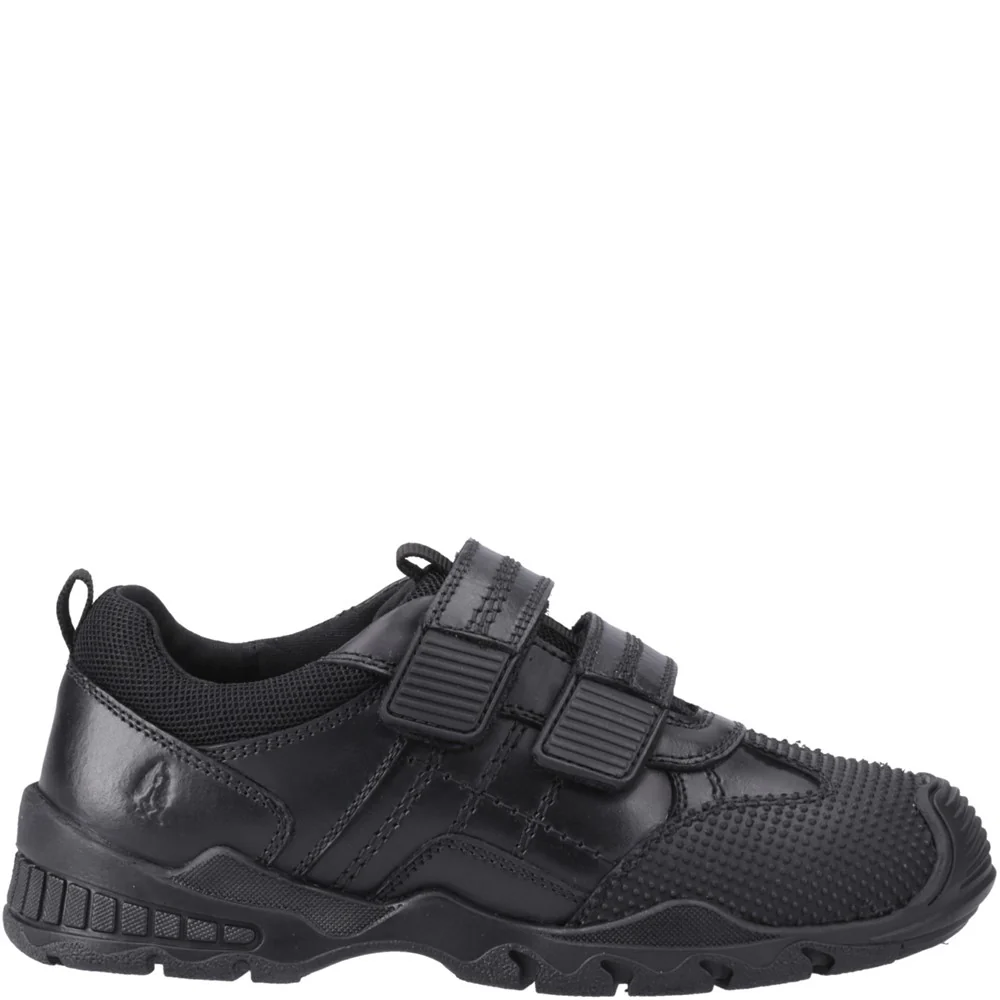 Hush Puppies Tristen Touch Fastening Junior School Shoes - Image 5