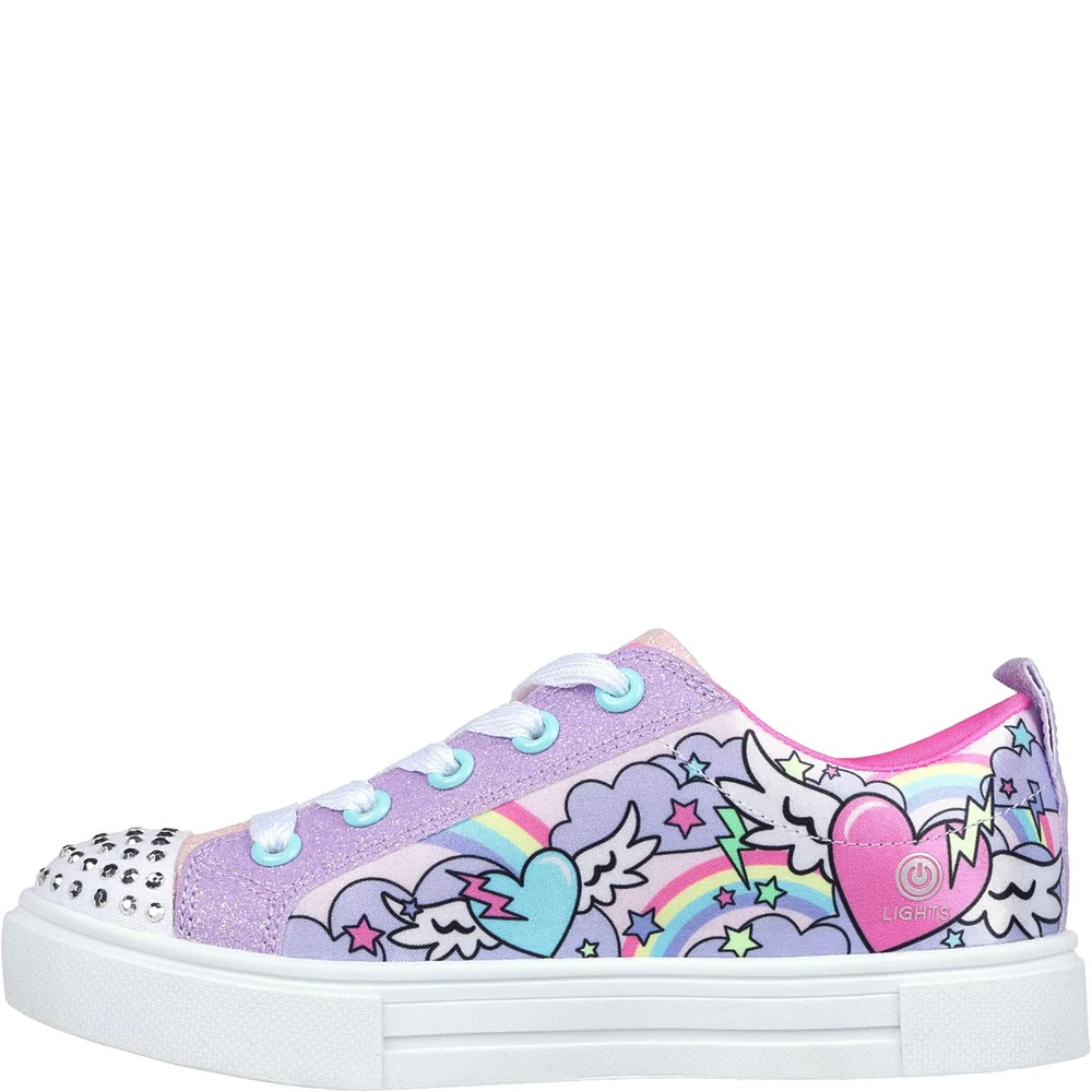Skechers Twinkle Sparks - Flying Hearts Trainer - Image 4