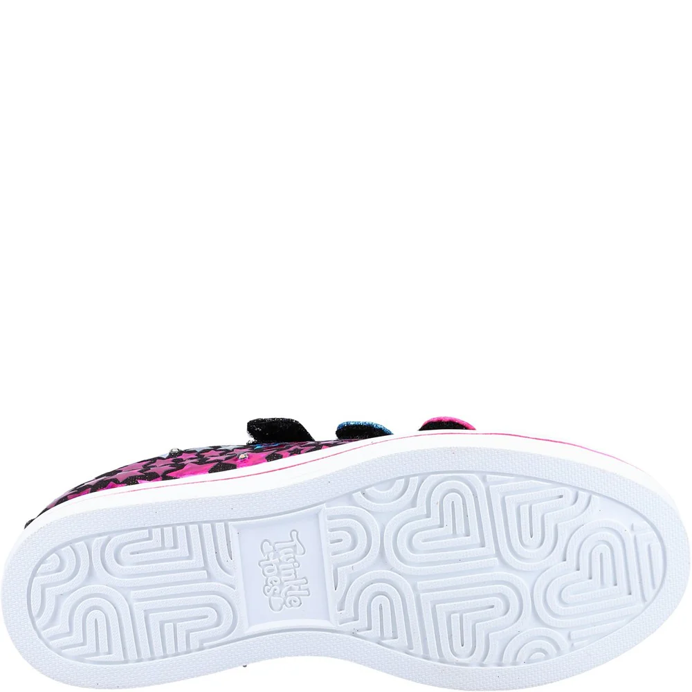 Skechers Twinkle Toes: Sparkle Rayz - Star Blast Trainers - Image 3
