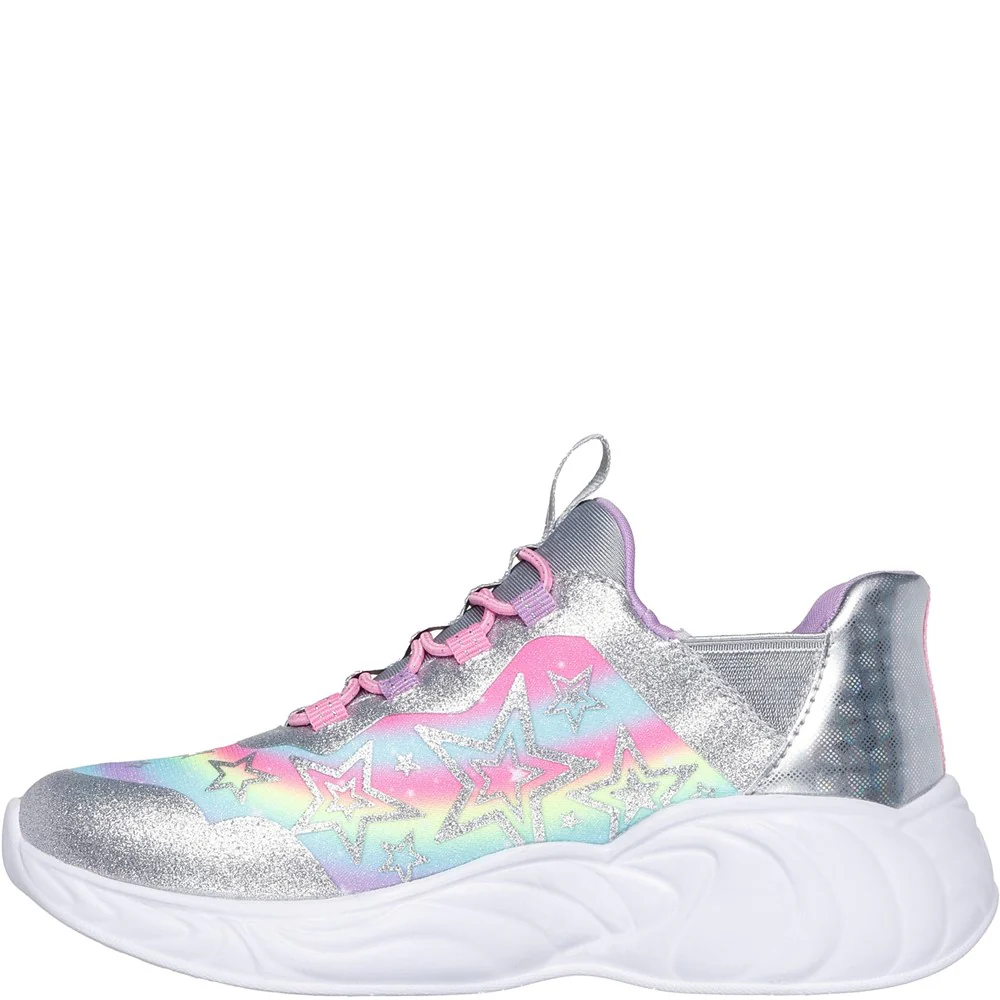 Skechers Unicorn Dreams Starry Lite Trainer - Image 4
