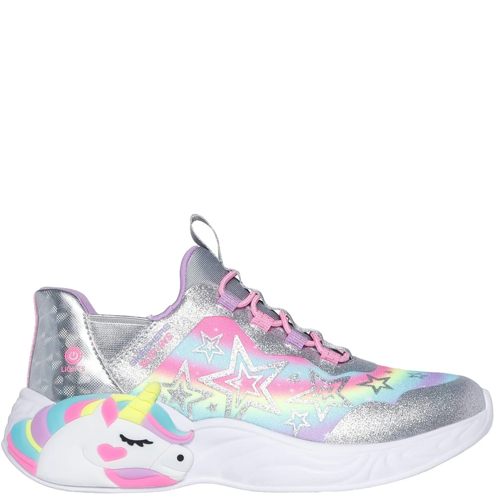 Skechers Unicorn Dreams Starry Lite Trainer - Image 5