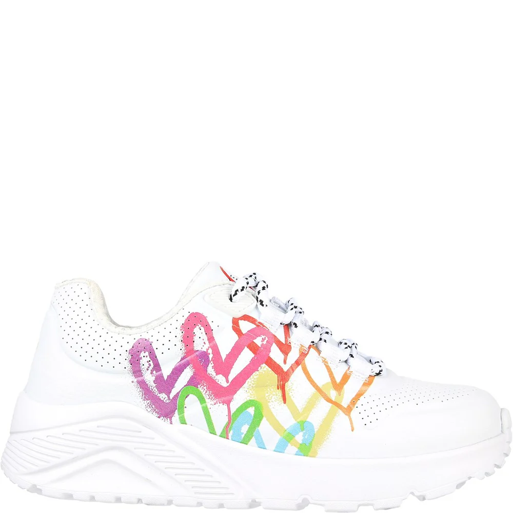 Skechers Uno Lite Love Brights Trainers - Image 3