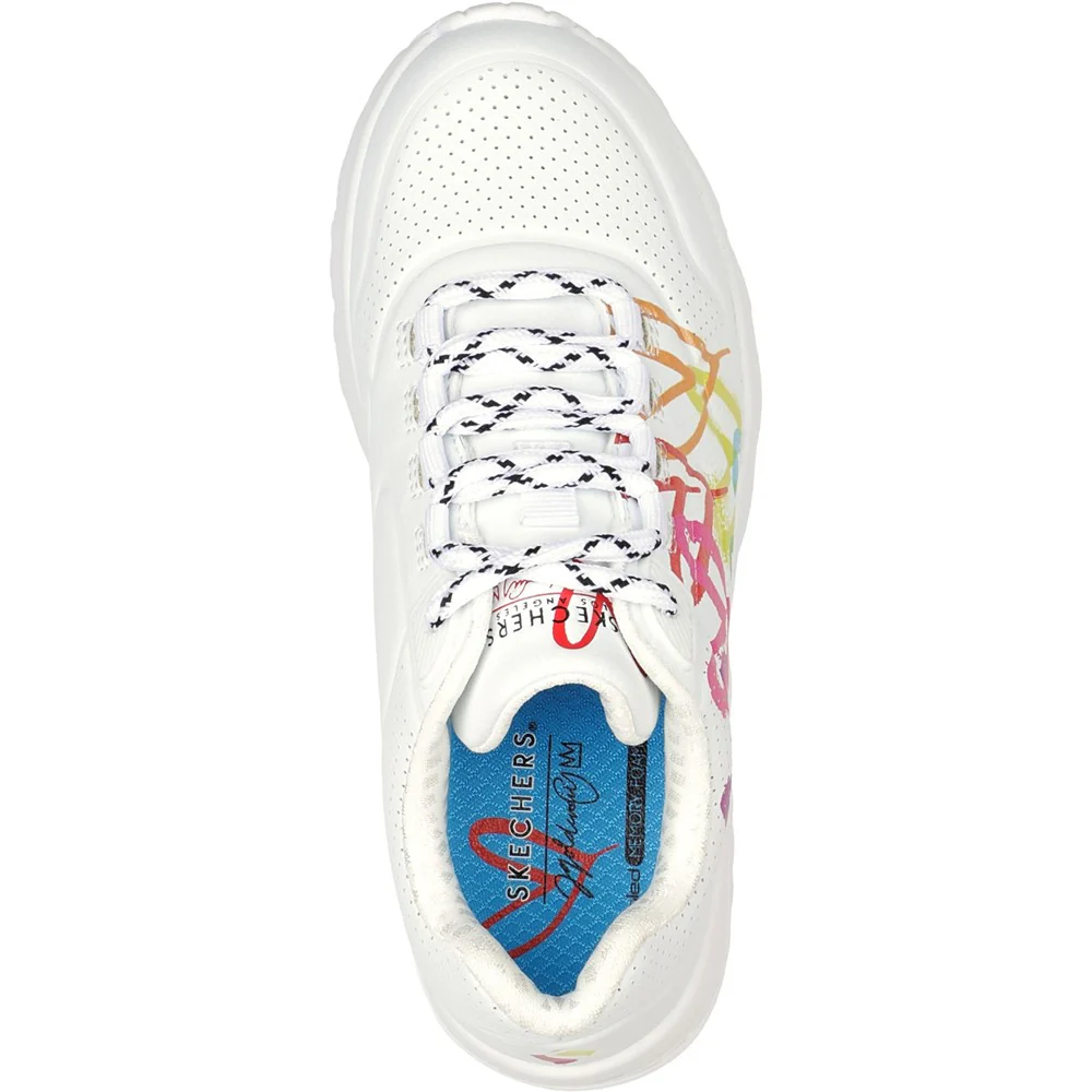 Skechers Uno Lite Love Brights Trainers - Image 4