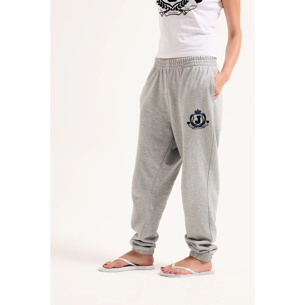 Juicy Couture Vista Crest Cuffed Loopback Joggers
