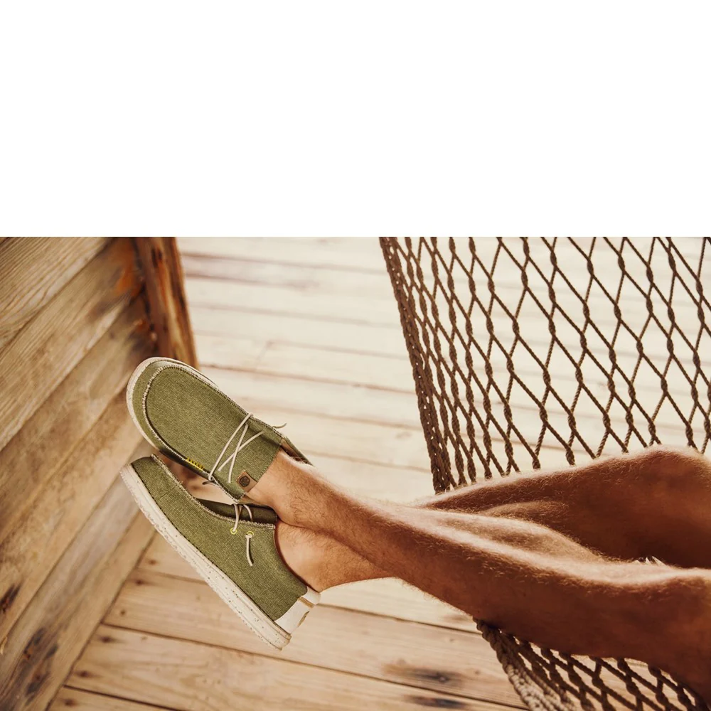 HEYDUDE Wally Coastline Jute Shoe - Image 6