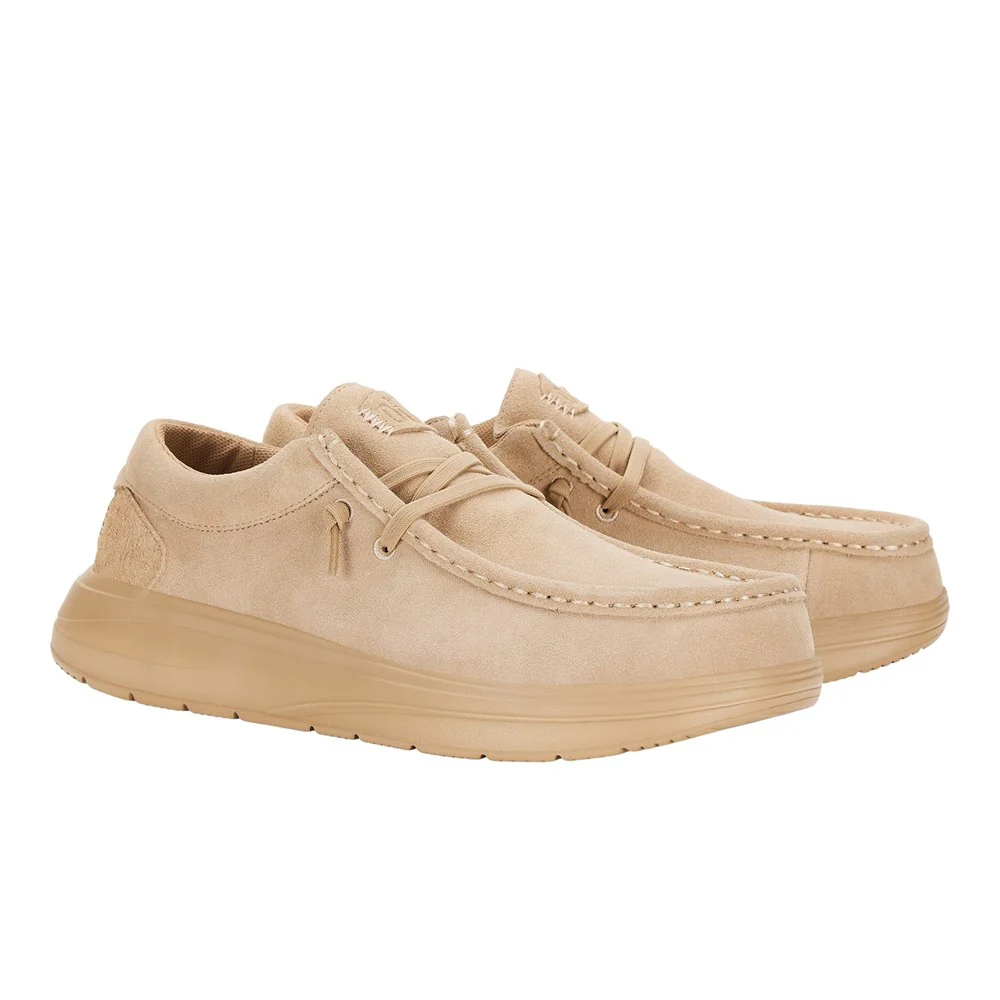 HEYDUDE Wally COMF Suede Slip on Shoe