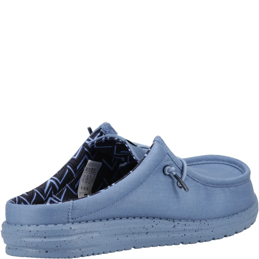 HEYDUDE Wally Slip Canvas Mule - Image 2
