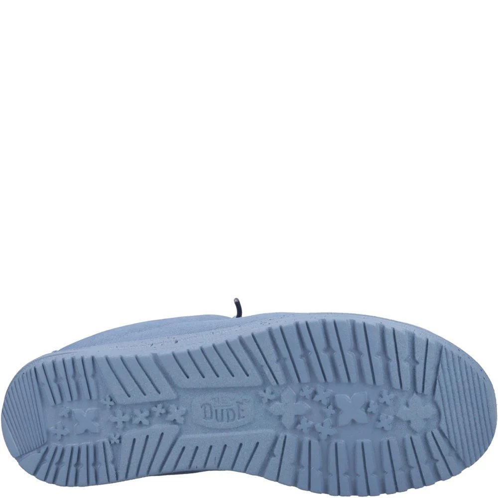 HEYDUDE Wally Slip Canvas Mule - Image 4