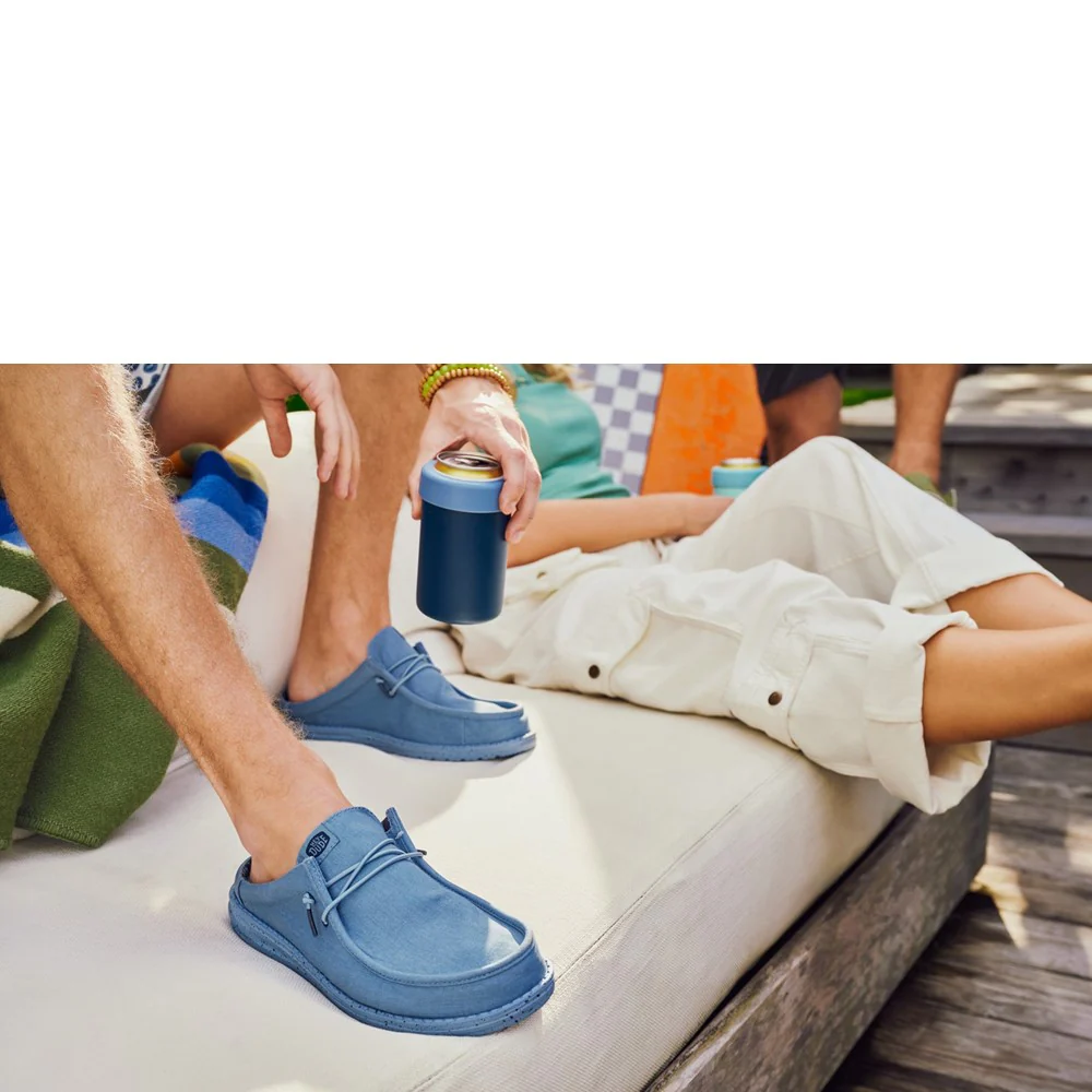 HEYDUDE Wally Slip Canvas Mule - Image 9