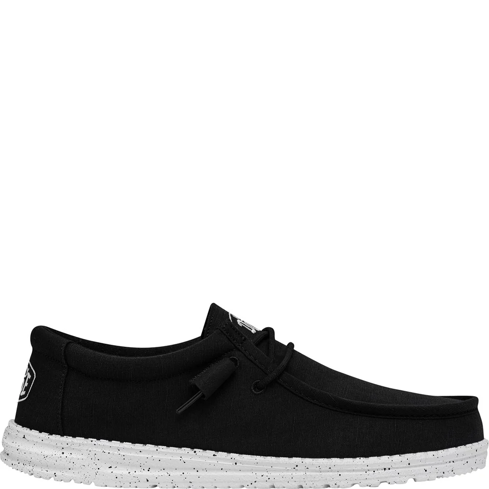 HEYDUDE Wally Slub Canvas Shoe - Image 7