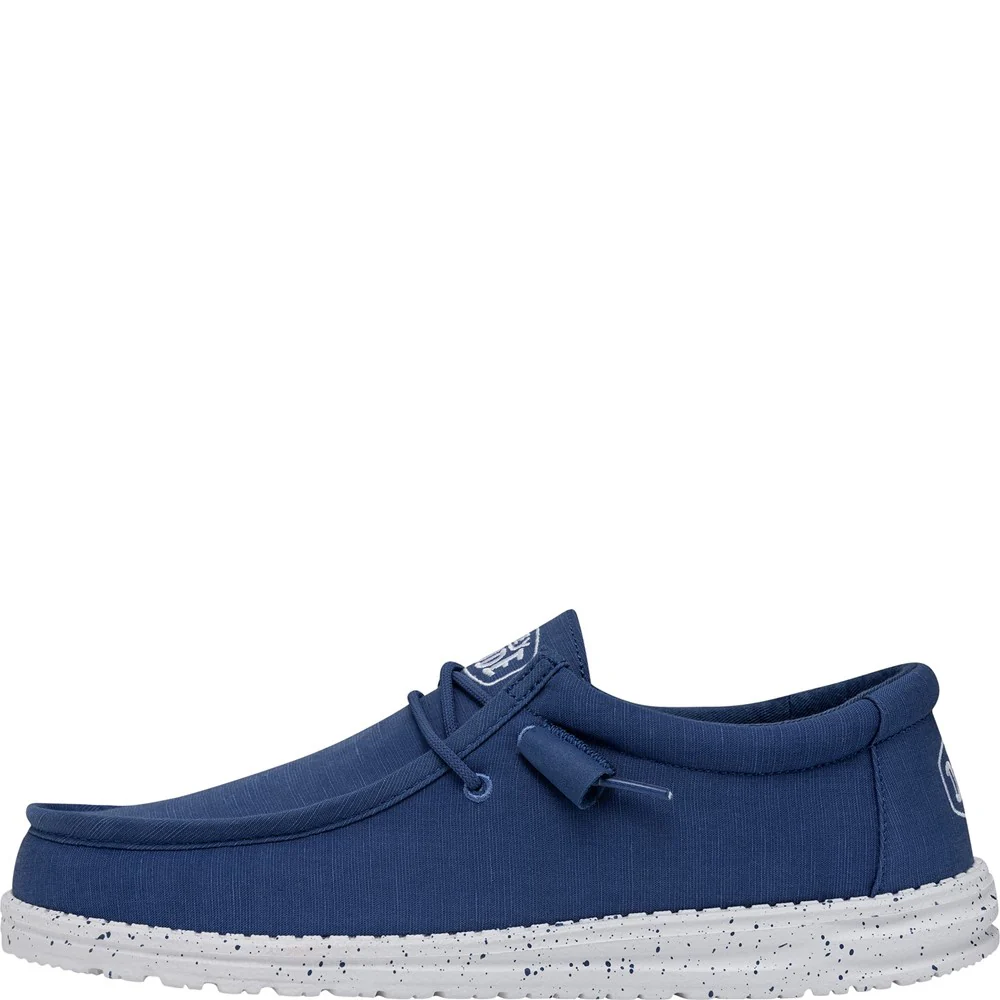 HEYDUDE Wally Slub Canvas Shoe - Image 6
