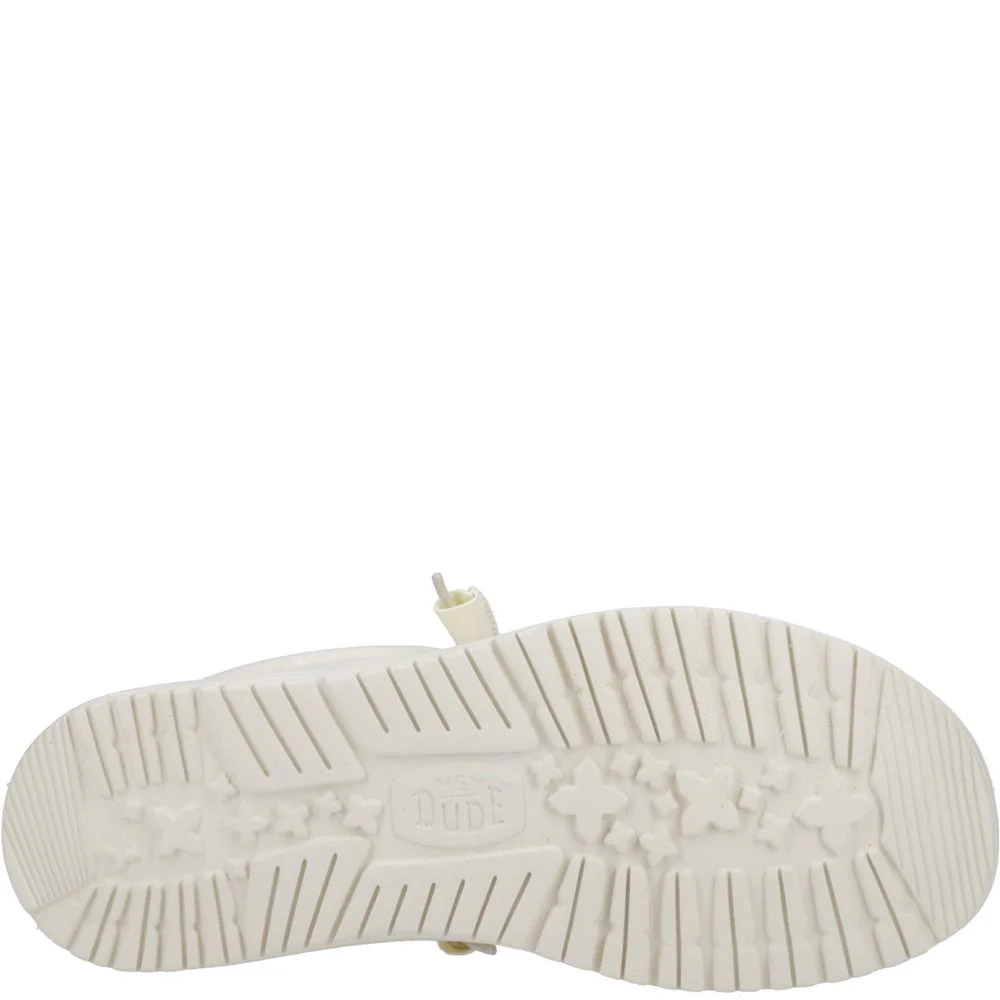 HEYDUDE Wally Stretch Canvas Slip on Shoe - Image 3