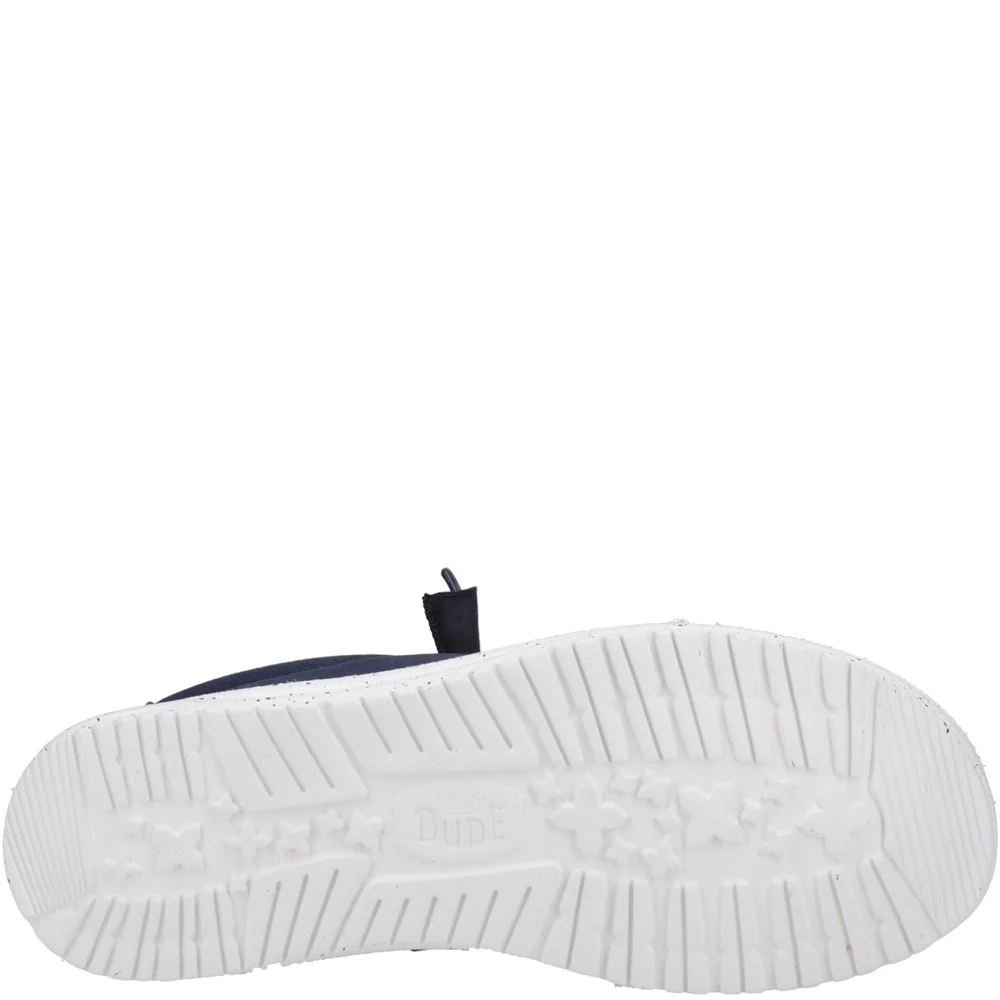 HEYDUDE Wally Stretch Canvas Slip on Shoe - Image 3