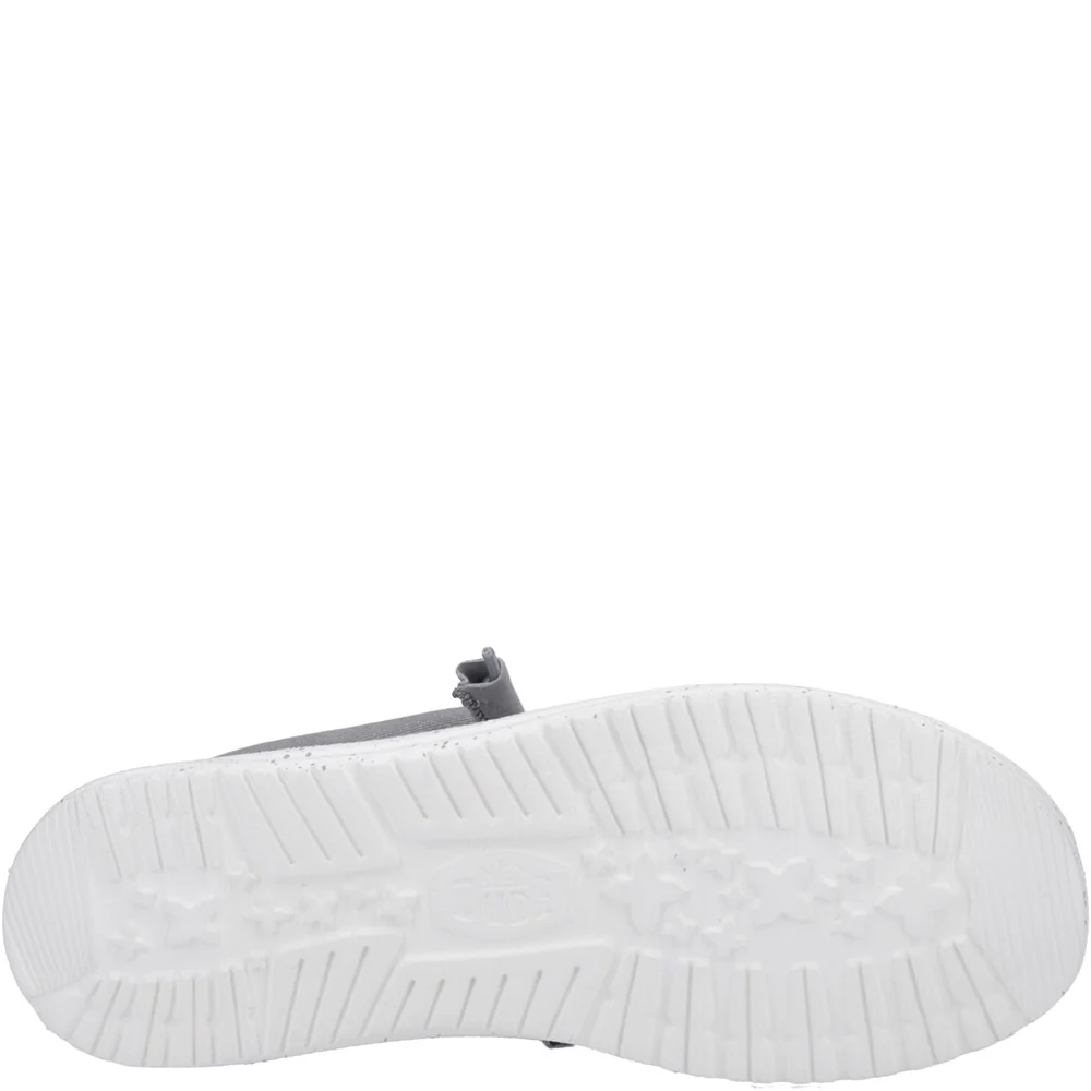 HEYDUDE Wally Stretch Canvas Slip on Shoe - Image 3