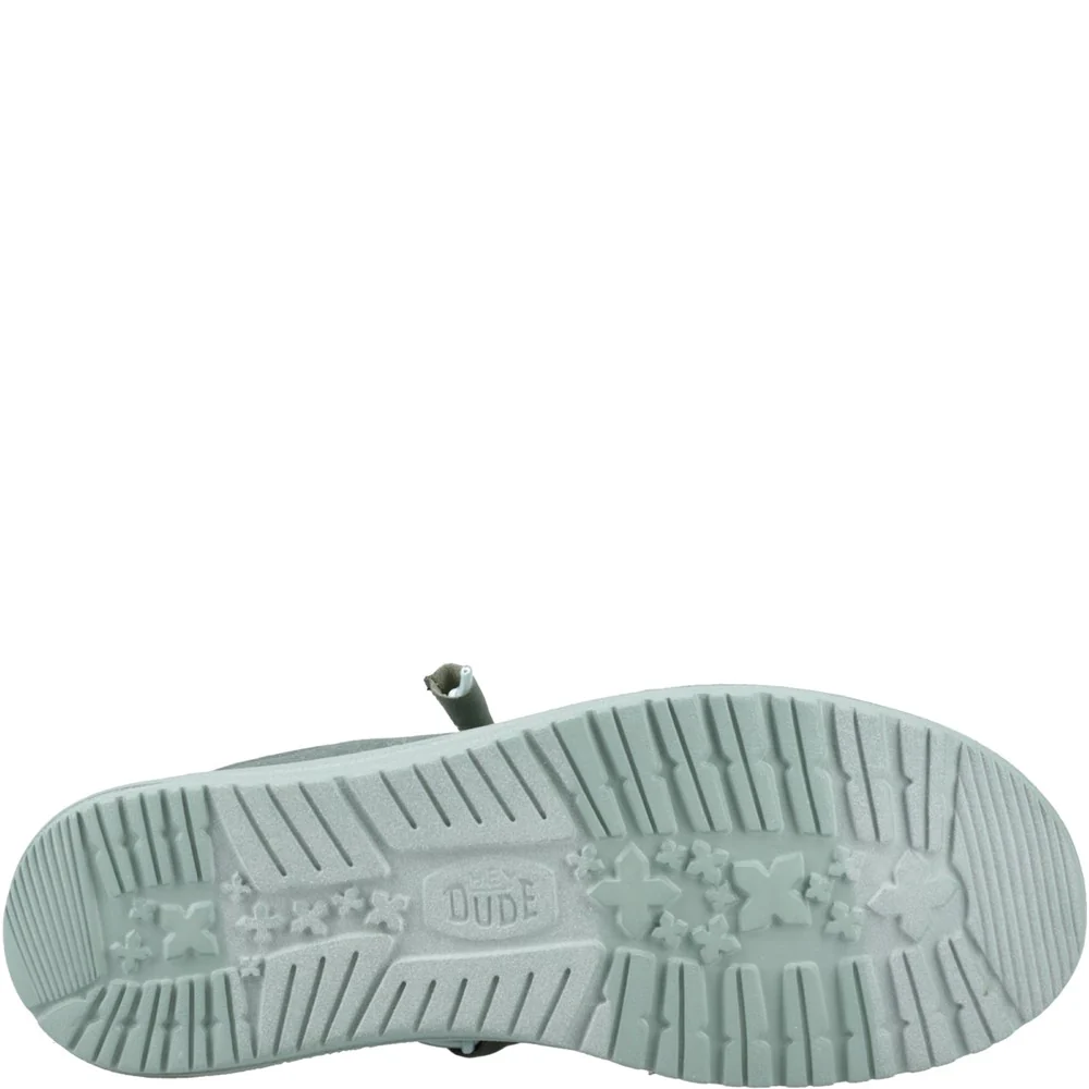 HEYDUDE Wally Stretch Canvas Slip on Shoe - Image 3