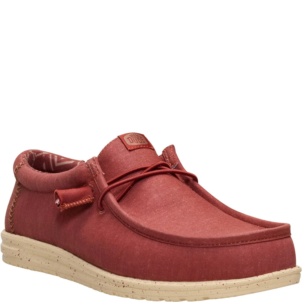 HEYDUDE Wally Stretch Canvas Slip on Shoe