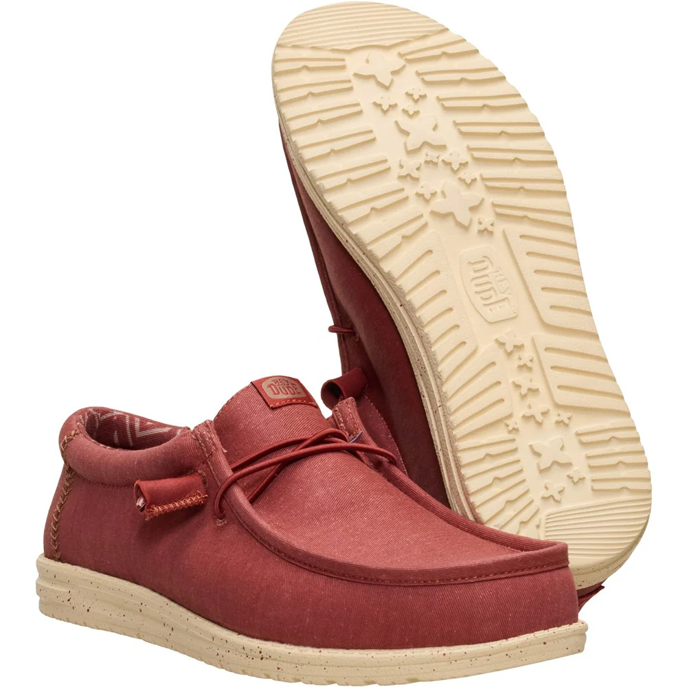 HEYDUDE Wally Stretch Canvas Slip on Shoe - Image 4