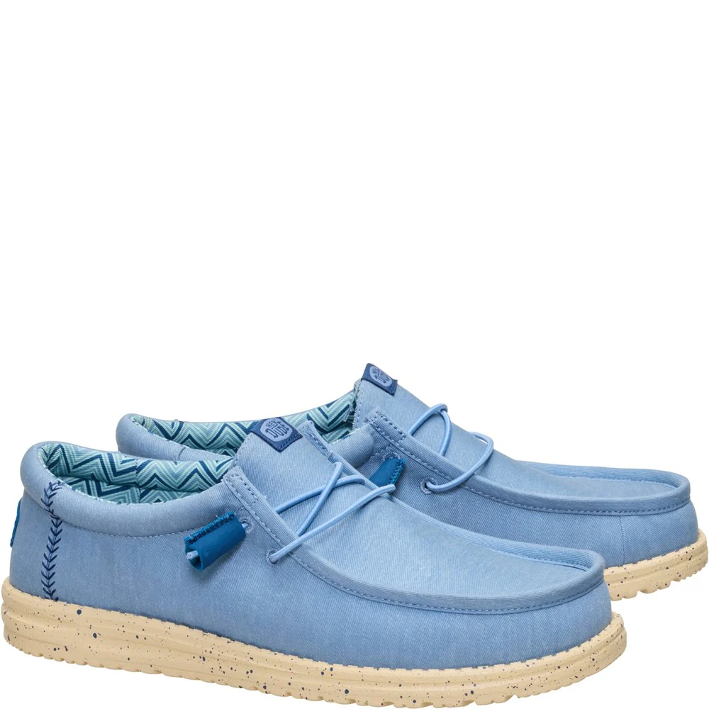 HEYDUDE Wally Stretch Canvas Slip on Shoe - Image 3