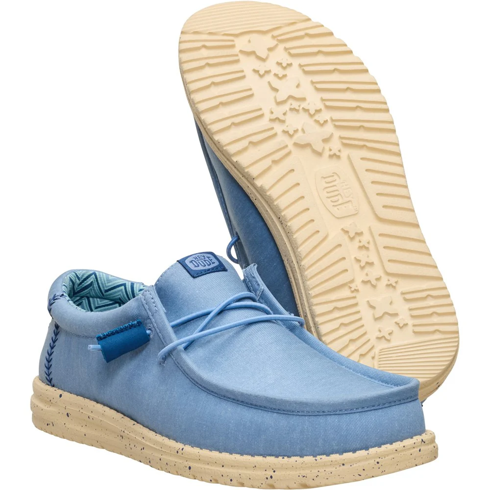 HEYDUDE Wally Stretch Canvas Slip on Shoe - Image 4