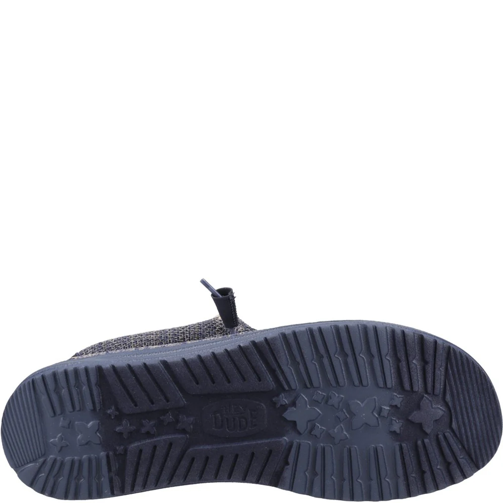 HEYDUDE Wally Stretch Sox Slip on Shoes - Image 3
