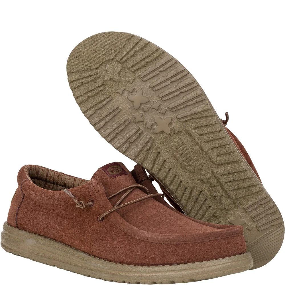 HEYDUDE Wally Suede Shoes - Image 3