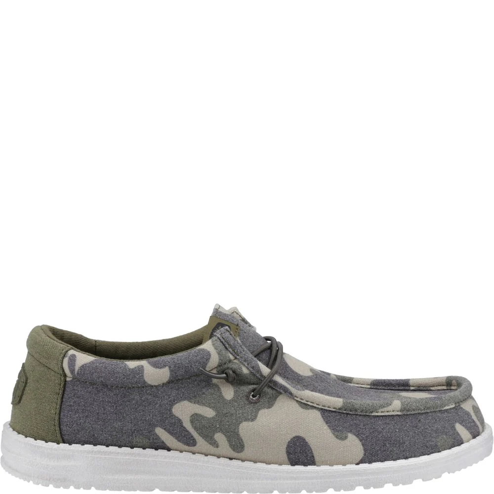 HEYDUDE Wally Washed Camo Shoe - Image 5