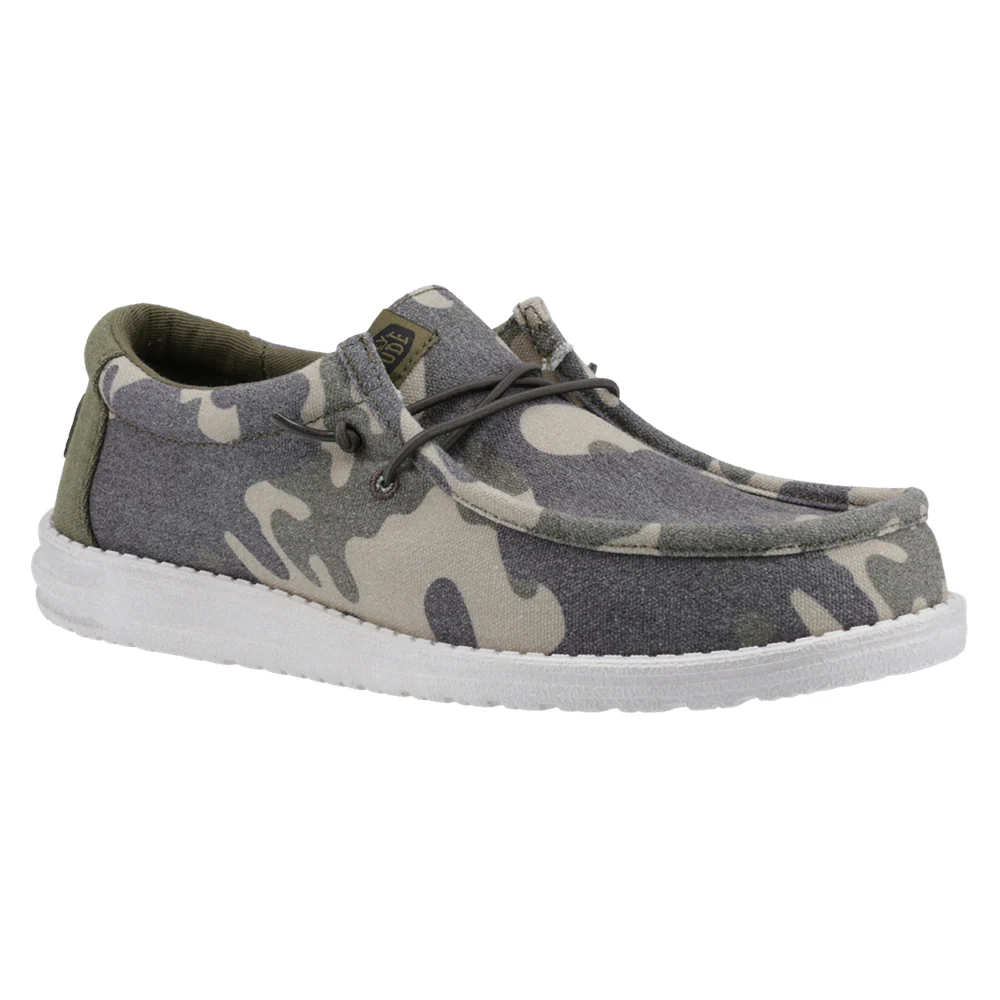 HEYDUDE Wally Washed Camo Shoe - Image 6