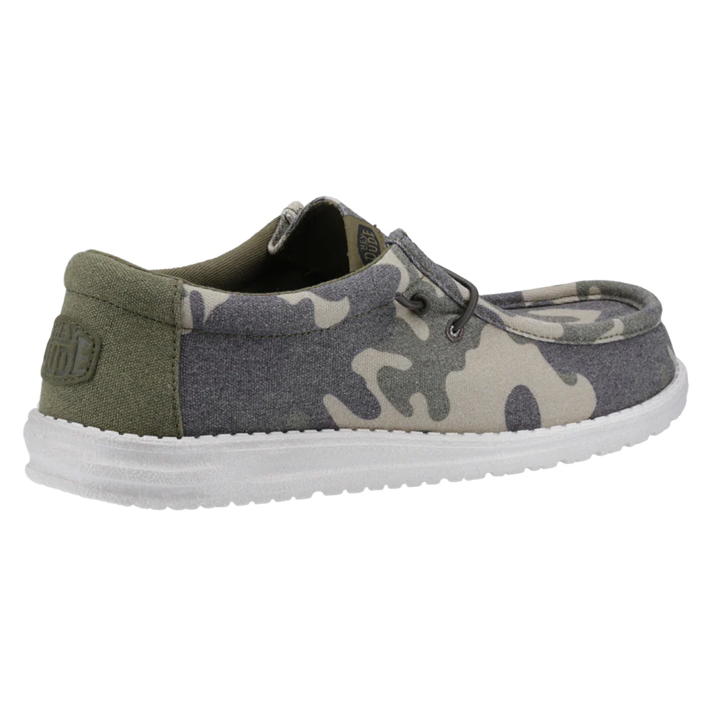 HEYDUDE Wally Washed Camo Shoe - Image 7