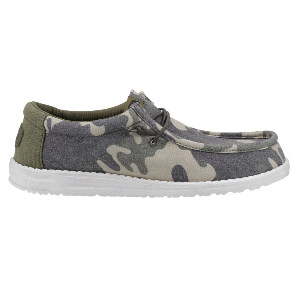 HEYDUDE Wally Washed Camo Shoe - Image 9