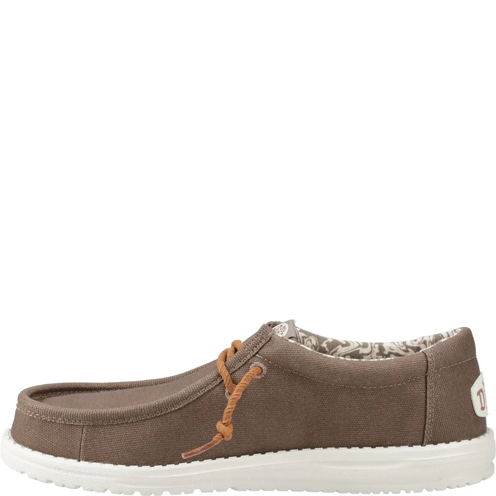 HEYDUDE Wally Waxed Canvas Shoes - Image 4