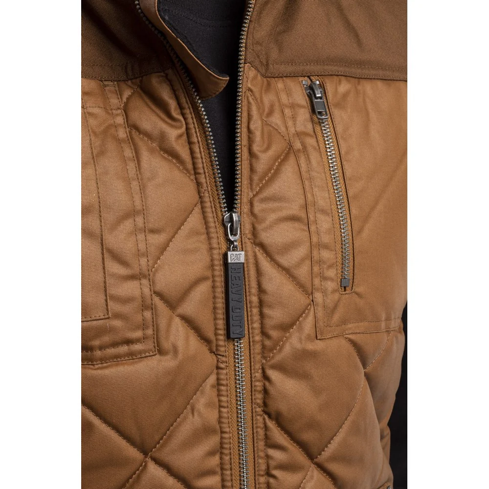 Caterpillar Waxed Cotton Vest - Image 7