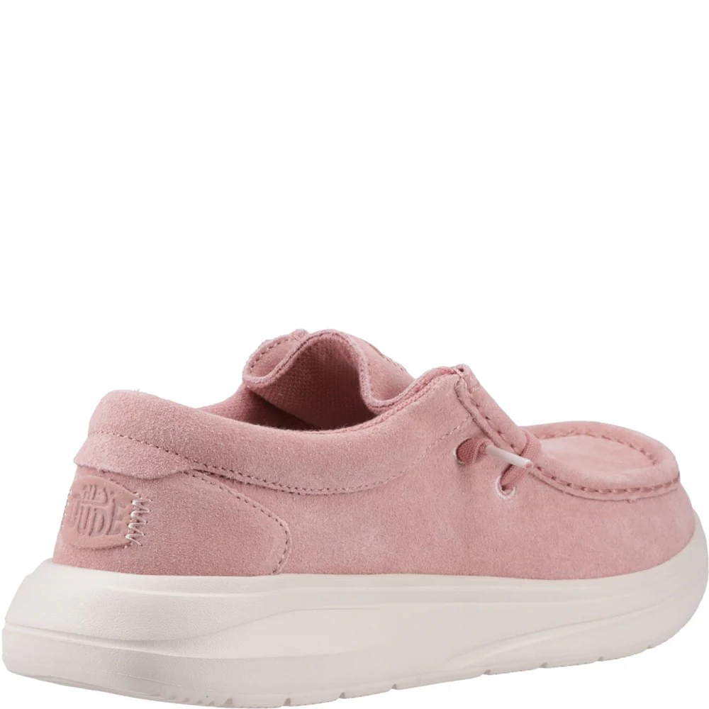 HEYDUDE Wendy COMF Suede Shoes - Image 2