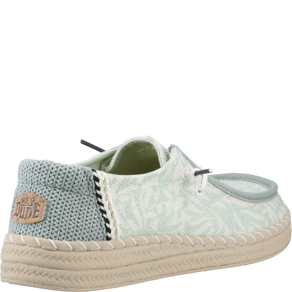 HEYDUDE Wendy Espadrille Retro Palm Shoes - Image 2
