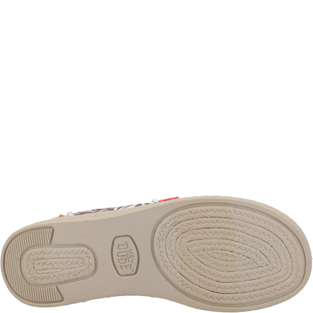 HEYDUDE Wendy Espadrille Retro Palm Shoes - Image 3