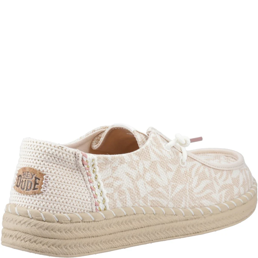 HEYDUDE Wendy Espadrille Retro Palm Shoes - Image 2