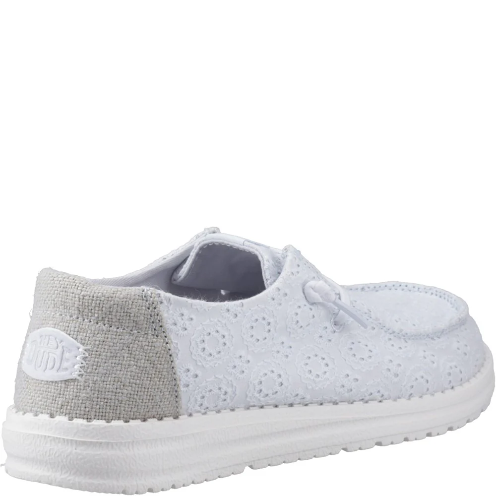 HEYDUDE Wendy Eyelet Lace Shoes - Image 2