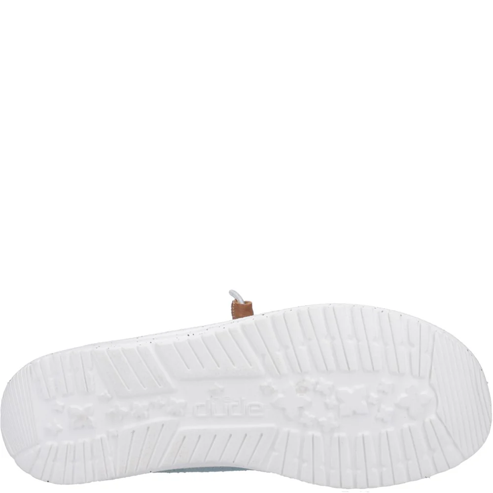 HEYDUDE Wendy Heathered Slub Tropical Shoe - Image 3