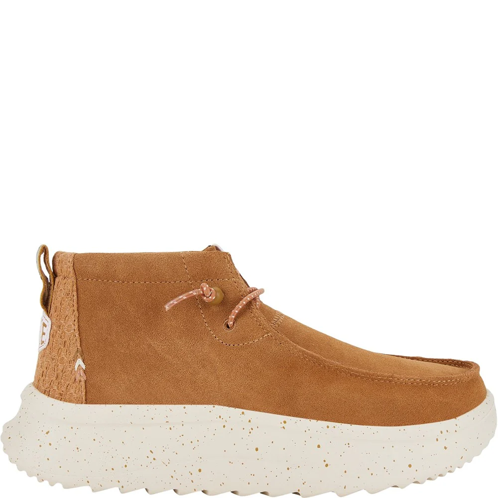 HEYDUDE Wendy Peak Hi Suede Ankle Boots - Image 6