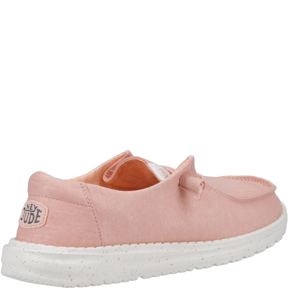 HEYDUDE Wendy Stretch Canvas Slip on Shoe - Image 2