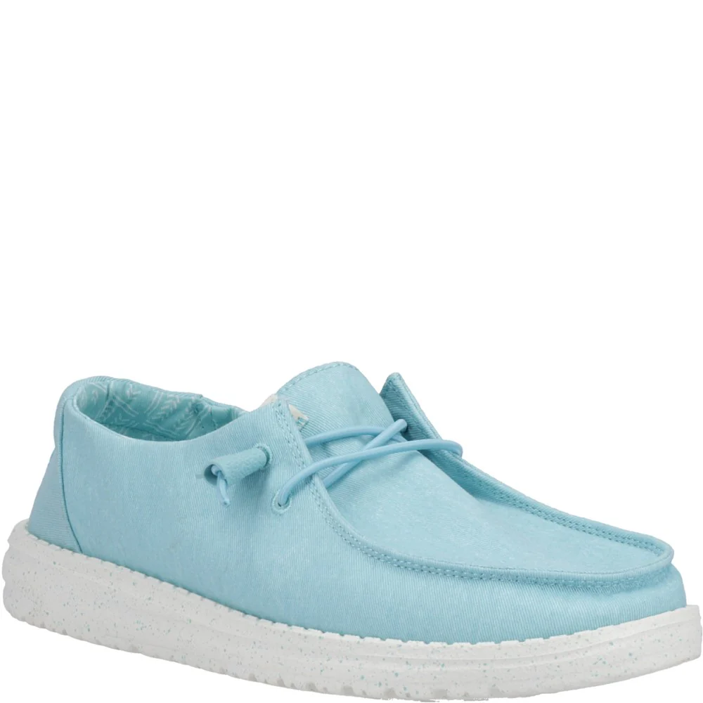 HEYDUDE Wendy Stretch Canvas Slip on Shoe