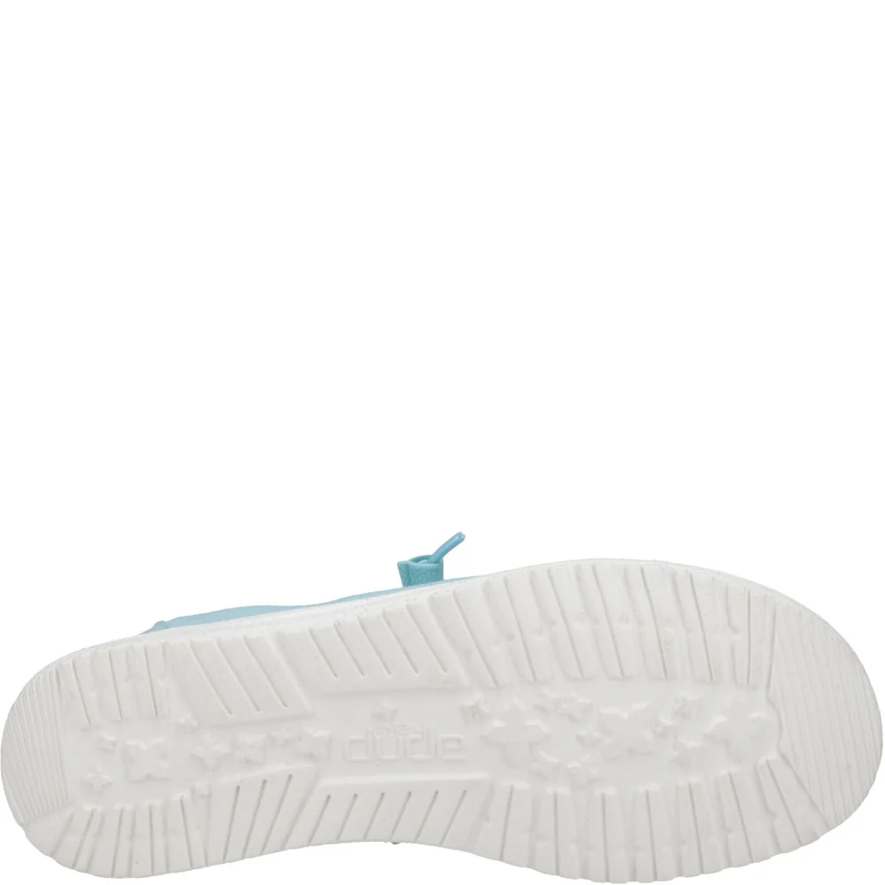 HEYDUDE Wendy Stretch Canvas Slip on Shoe - Image 3